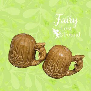 Vintage Squirrel Salt & Pepper Shakers